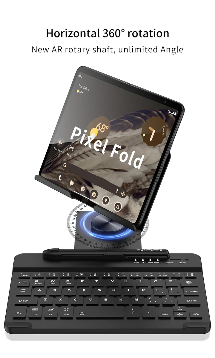 Desk Stand and Bluetooth Keyboard for Google Pixel Fold - The Pixel Store