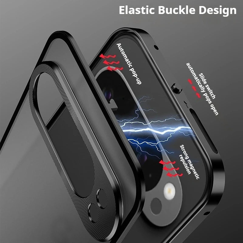 Magnetic Aluminum Case with Camera Protection For Google Pixel Series