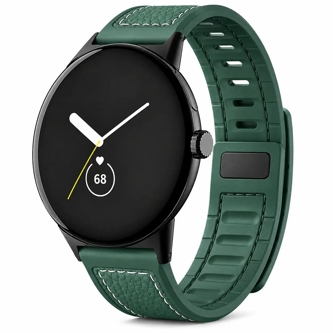 Leather Magnetic Sport Band For Pixel Watch 5