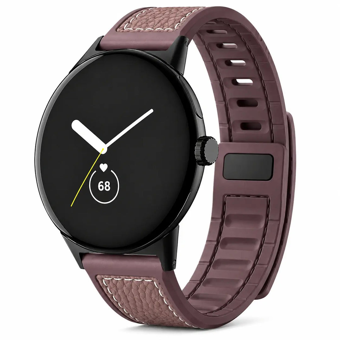 Leather Magnetic Sport Band For Pixel Watch 5