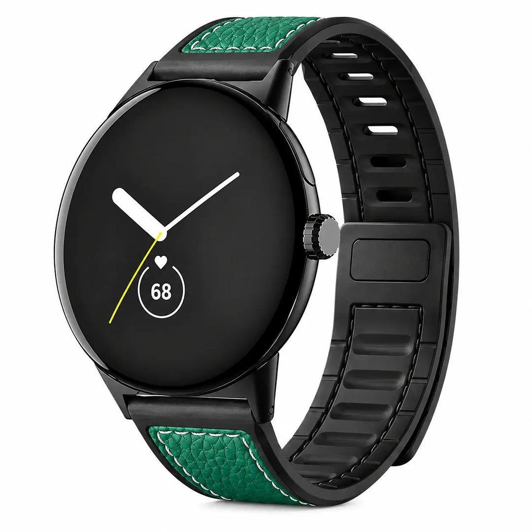 Leather Magnetic Sport Band For Pixel Watch 5
