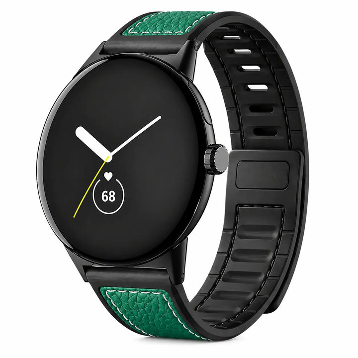 Leather Magnetic Sport Band For Pixel Watch 5