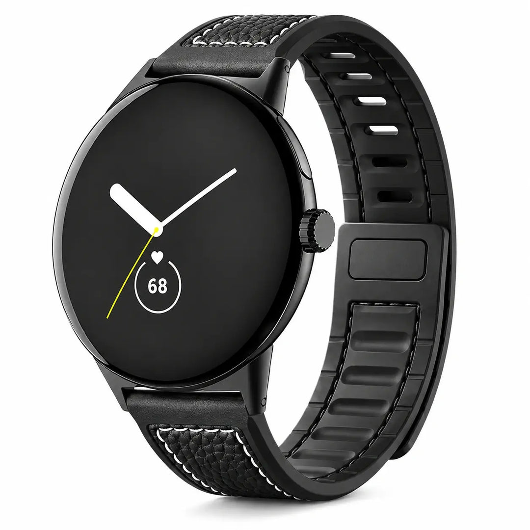 Leather Magnetic Sport Band For Pixel Watch 5
