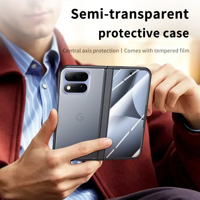 Semi-Transparent Full Protection Case For Pixel Fold