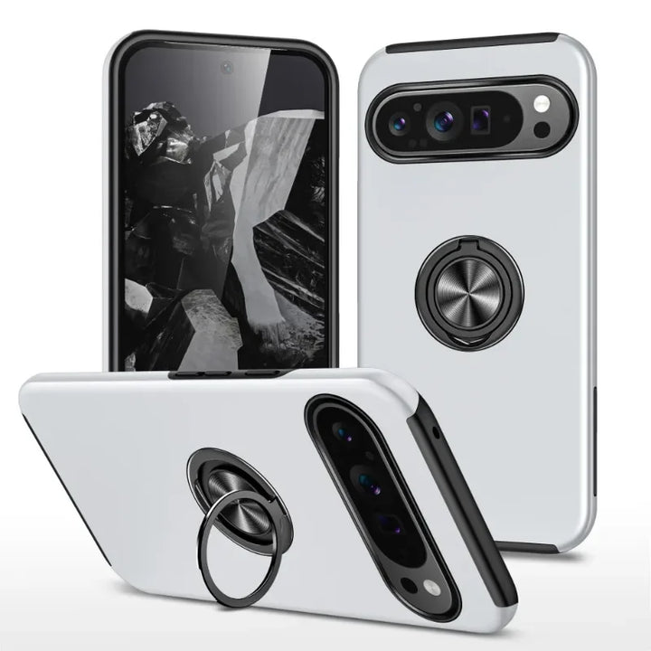 Magnetic Ring Stand Shockproof Case