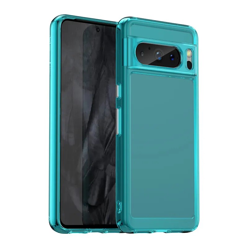 Transparent Shockproof Bumper Case For Google Pixel 8 Series - The Pixel Store