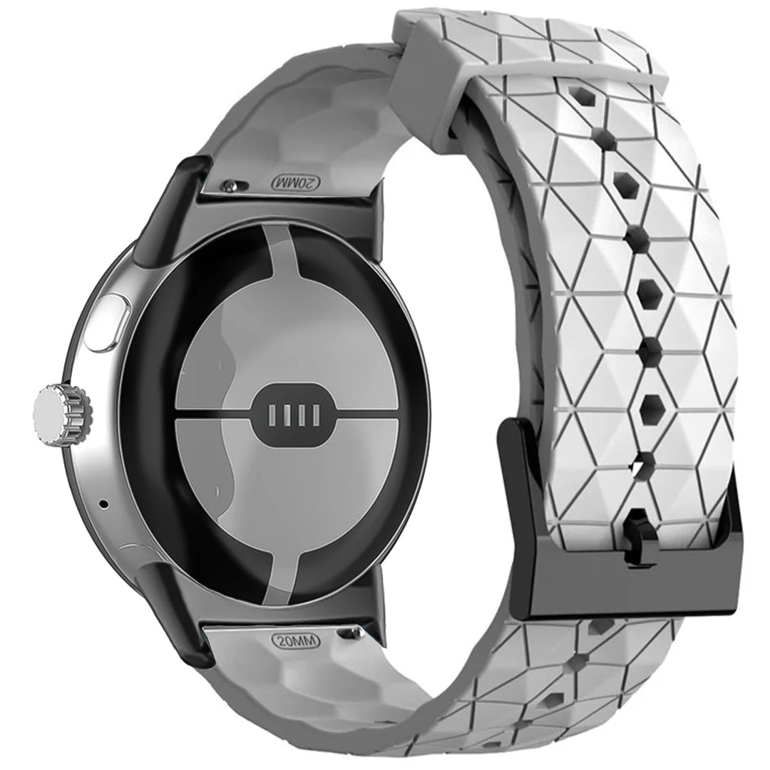 Geometric Silicone Band