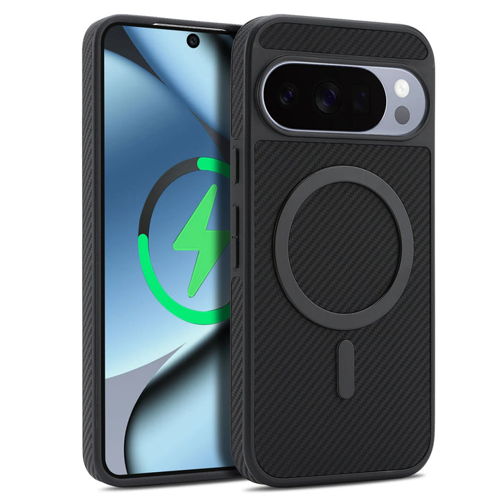 Ultra Thin Carbon Fiber Leather Case For Pixel