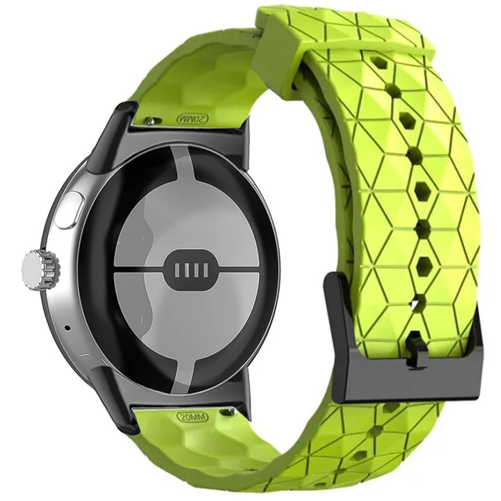 Geometric Silicone Band