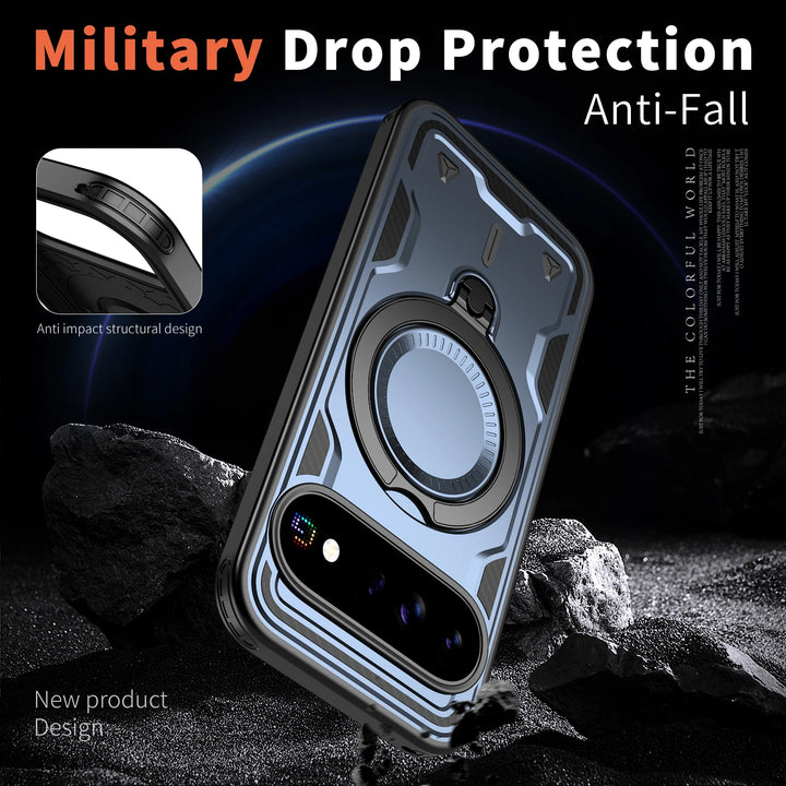 Rugged Magnetic Ring Stand Case for Pixel Series