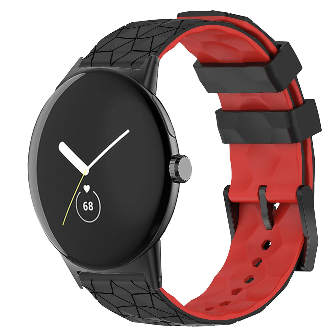 Geometric Silicone Band
