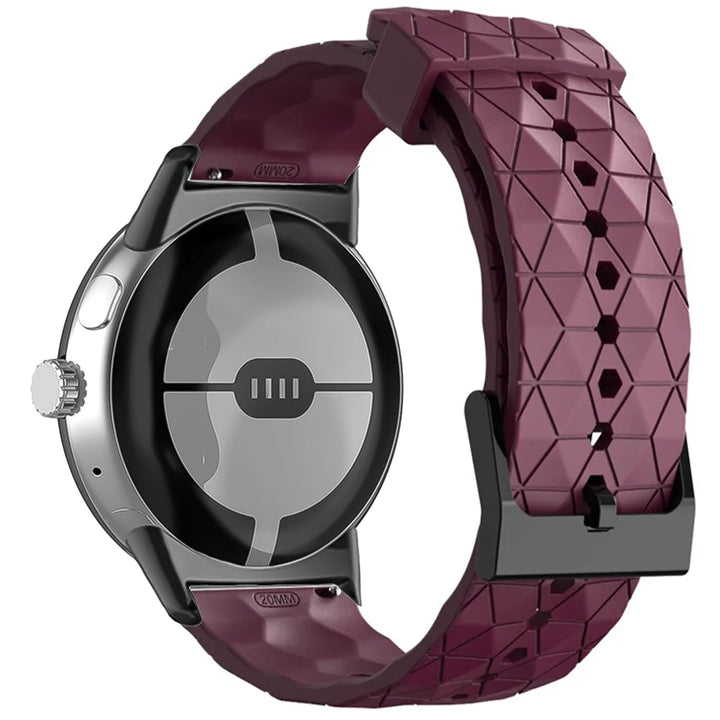 Geometric Silicone Band