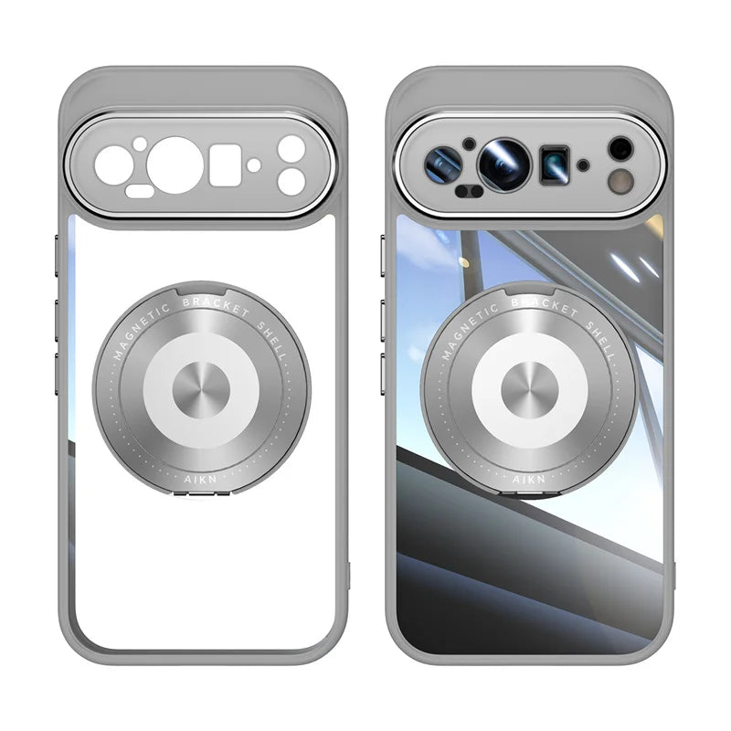 Transparent Magnetic Case & Bracket