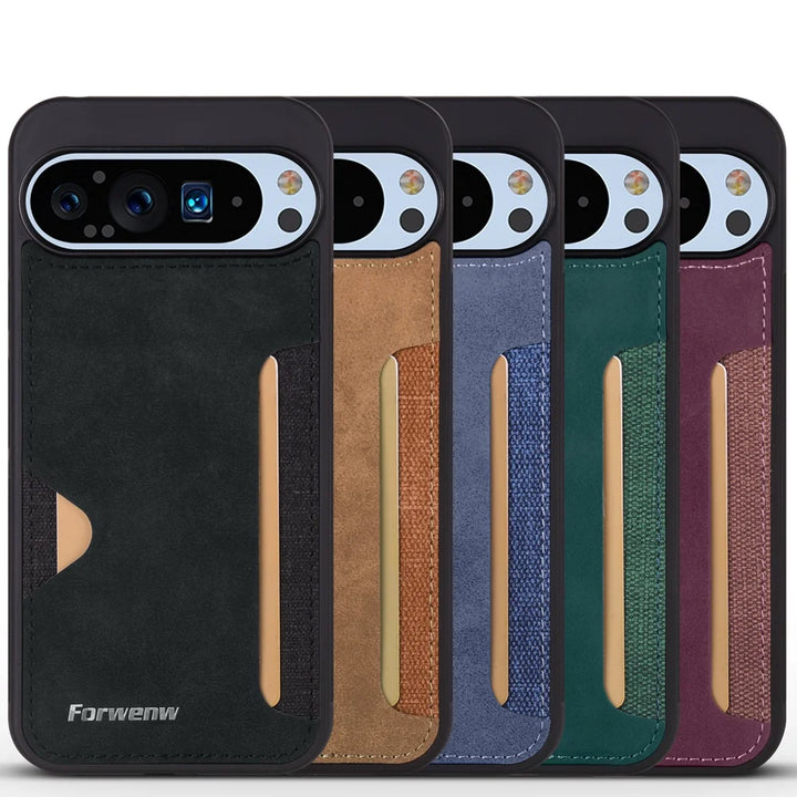 Card Slot Leather Case