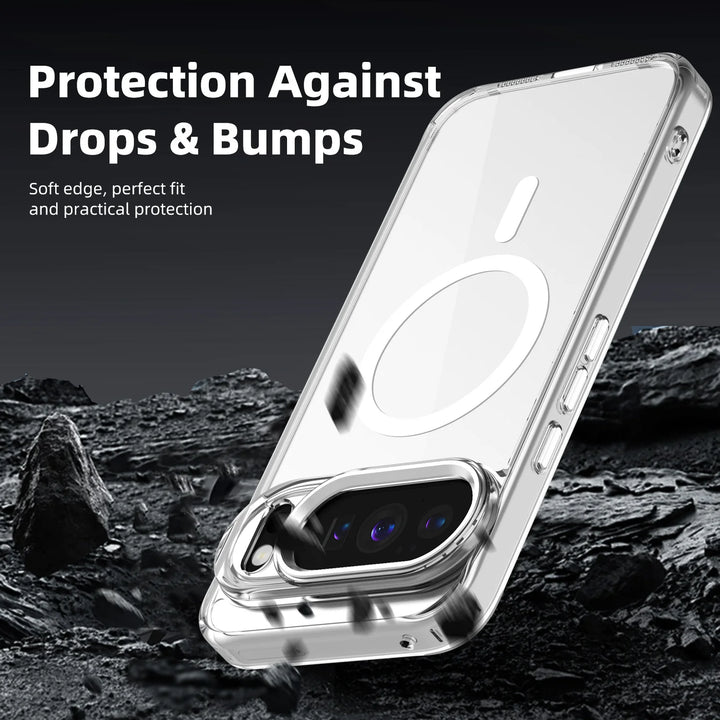 Magnetic Transparent Case For Pixel