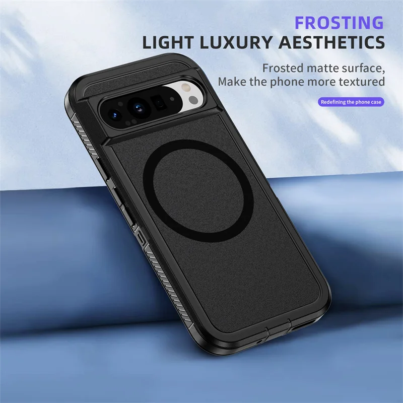 Magnetic Armor Case For Google Pixel 9 Series