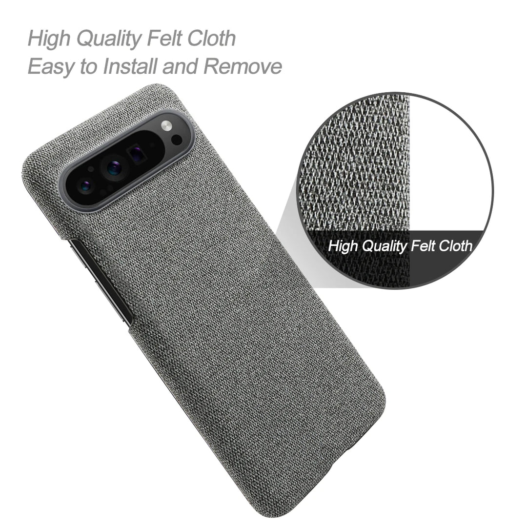 Luxury Fabric Case For Google Pixel 9 Series