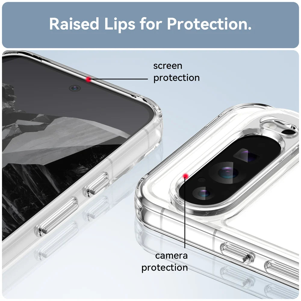 Transparent Shockproof Case for Google Pixel 9 Series