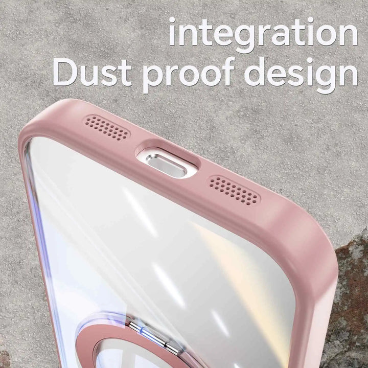 Magnetic Ring Clear Case with Stand For Pixel Series