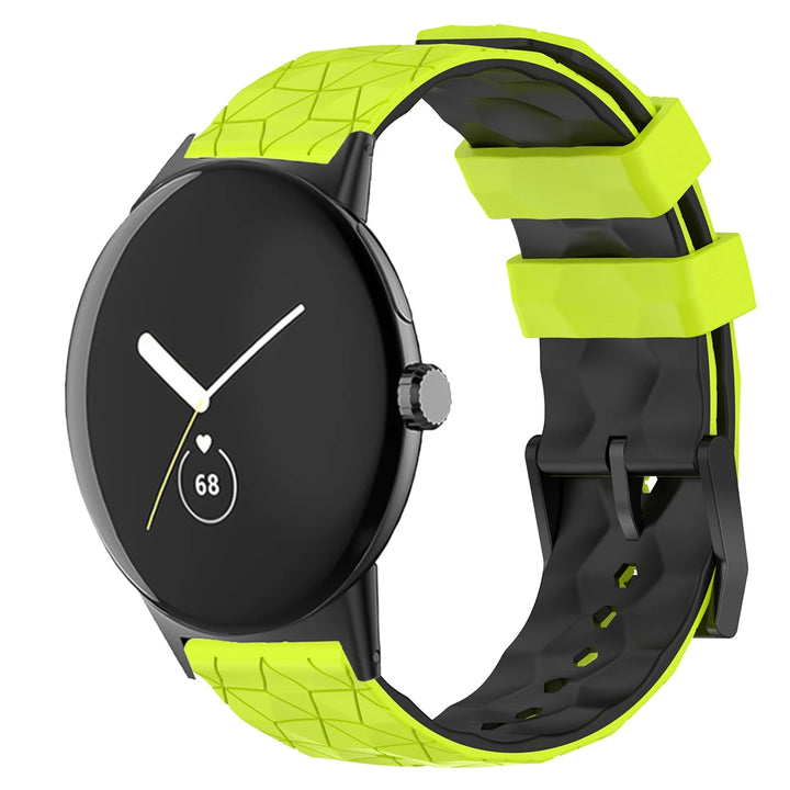 Geometric Silicone Band
