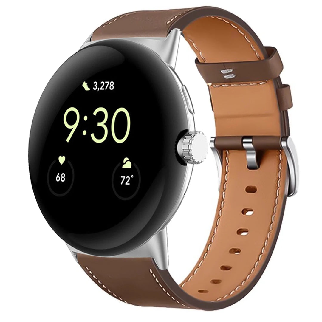 Premium Leather Band for Pixel Watch 4