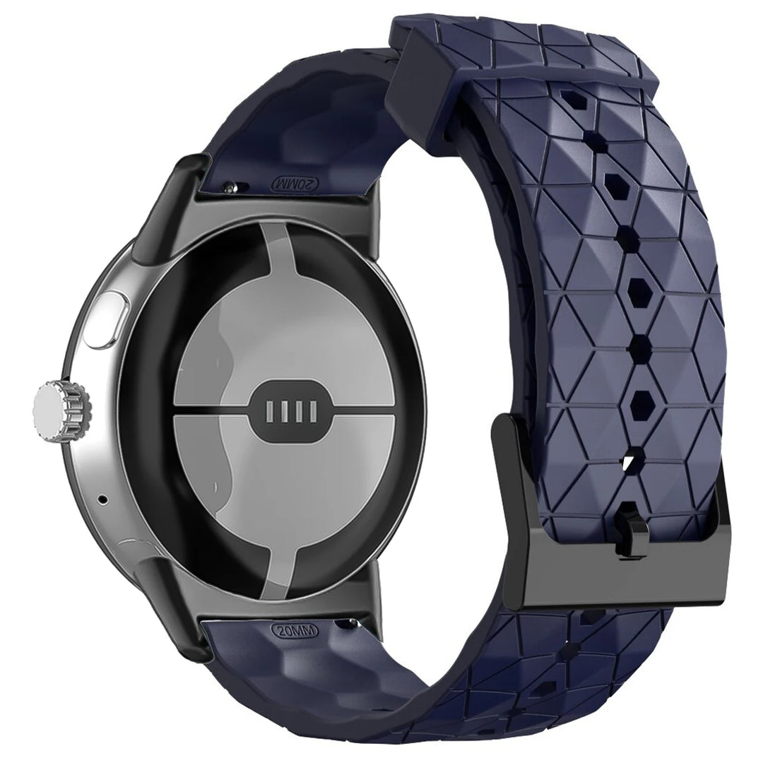 Geometric Silicone Band