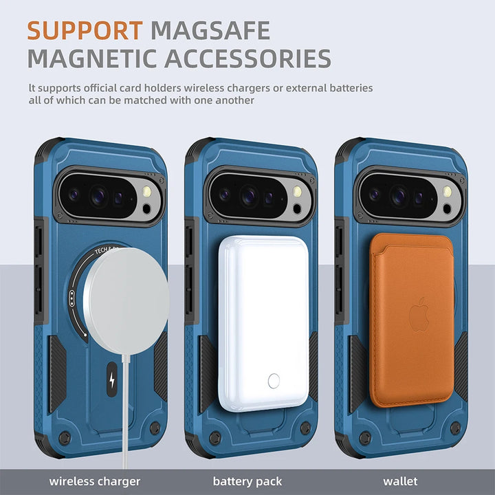 Rugged Magnetic Kickstand Case