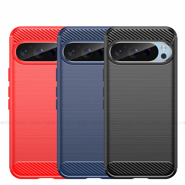 Shockproof Silicone Case For Google Pixel 9 Series