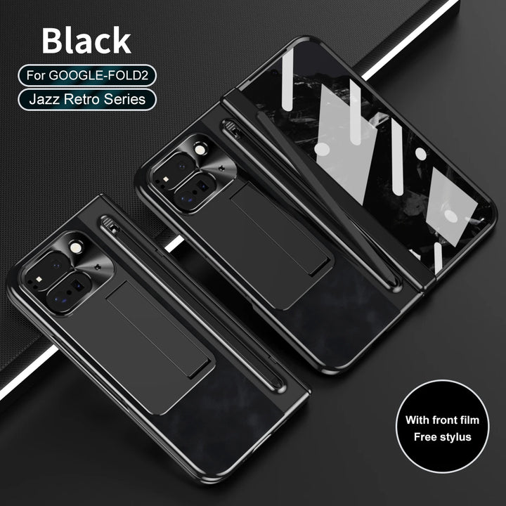 Leather Case With Pen For Pixel 10 Pro Fold - The Pixel Store