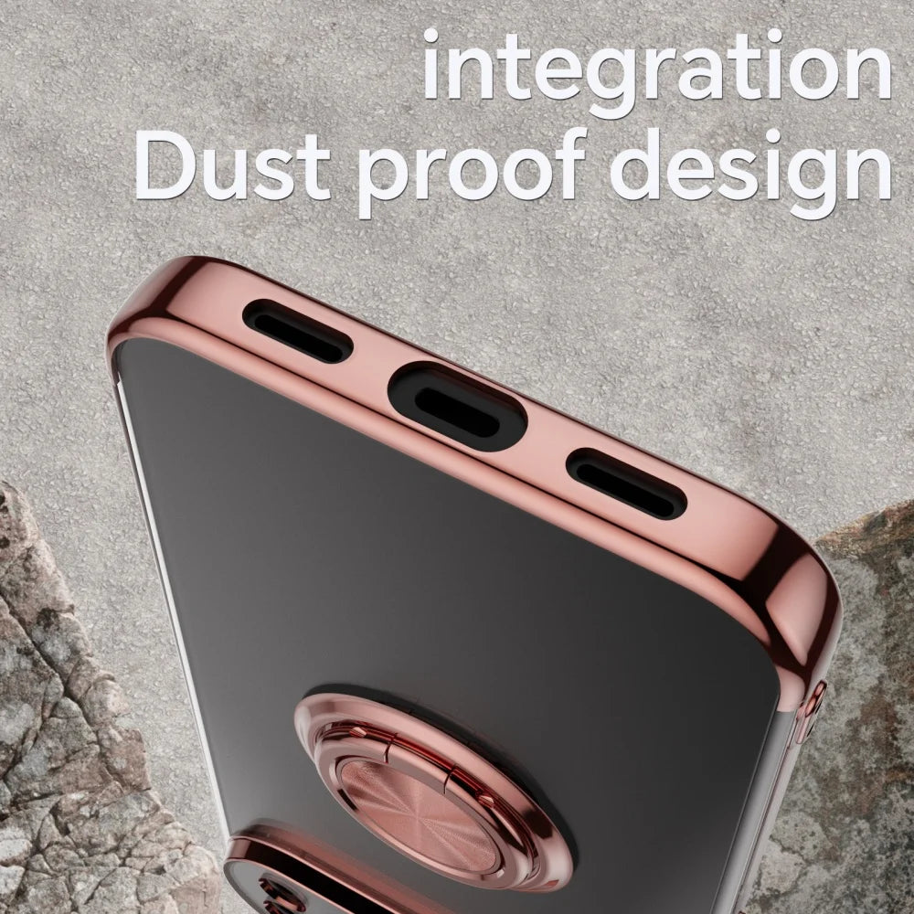 Luxury Magnetic Ring Case with Stand