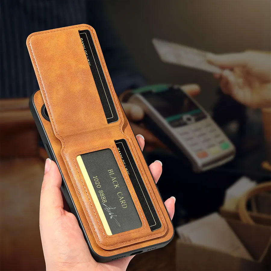 Magnetic Detachable Wallet Case For Pixel Series