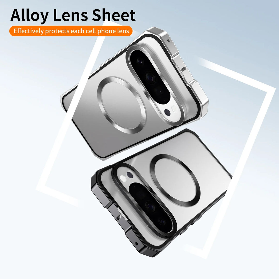 Magnetic Aluminum Armor Case For Pixel Series