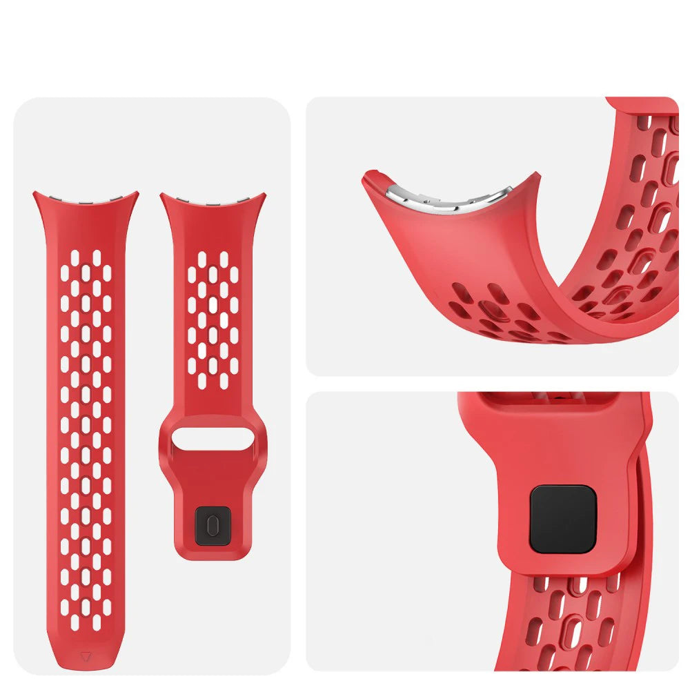 Sports Breathable Silicone Strap For Google Pixel Watch
