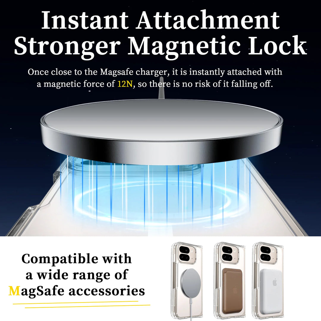 Clear MagSafe Hybrid Protective Case