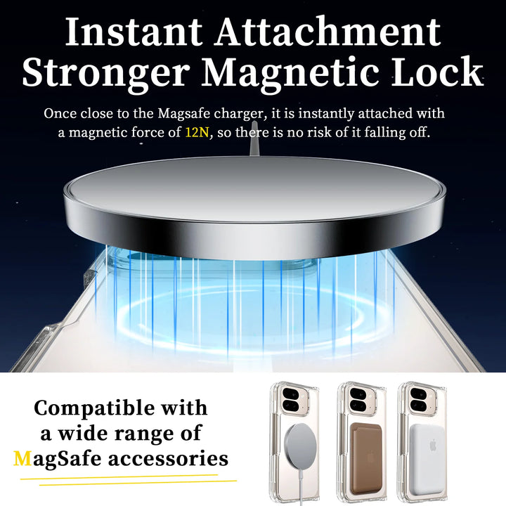 Clear MagSafe Hybrid Protective Case