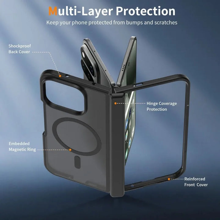 Matte Magnetic Armor Case For Pixel Fold Series