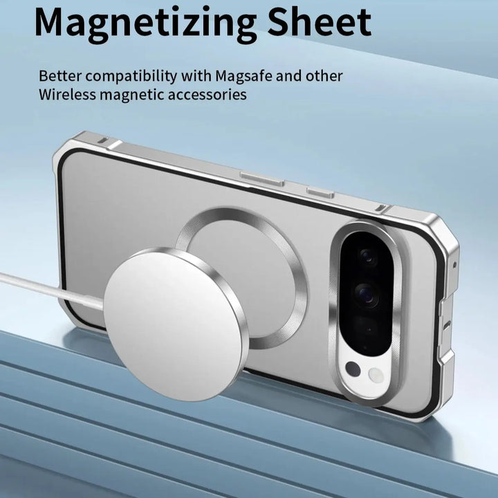 Magnetic Aluminum Armor Case For Pixel Series