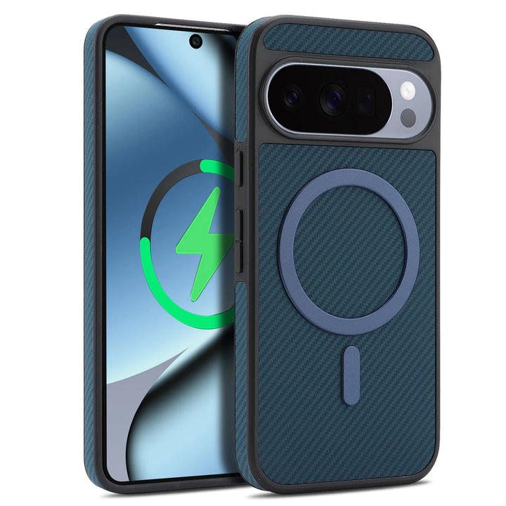 Ultra Thin Carbon Fiber Leather Case For Pixel