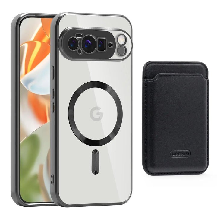 MagSafe Clear Case with Magnetic Wallet