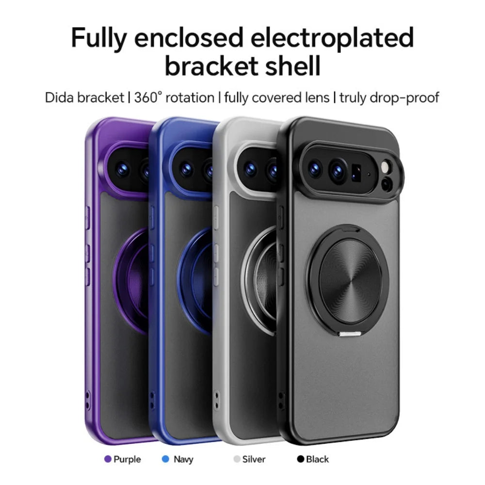 360° Ring Kickstand Case with Lens Protection