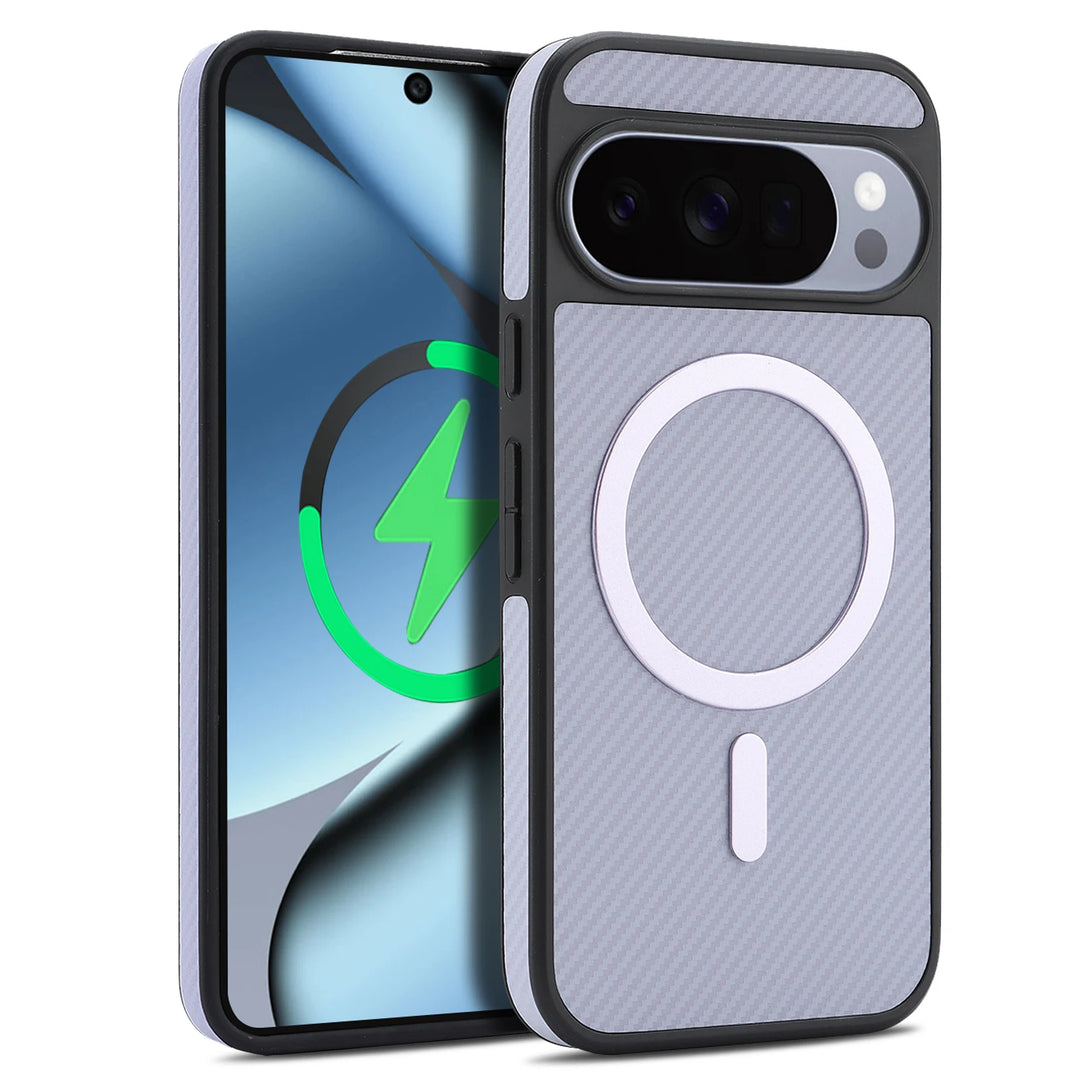 Ultra Thin Carbon Fiber Leather Case For Pixel