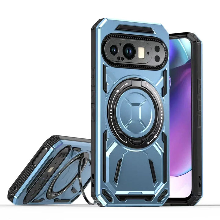 Rugged Armor Ring Case with Kickstand - The Pixel Store