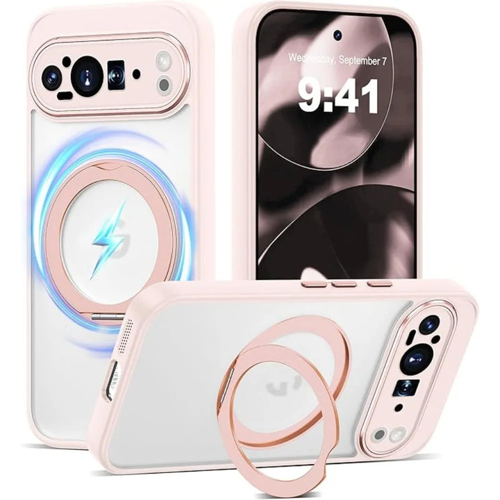 360°Magnetic Ring Stand Case
