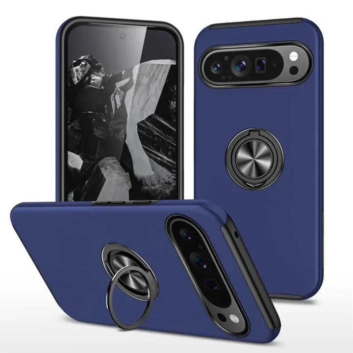 Magnetic Ring Stand Shockproof Case