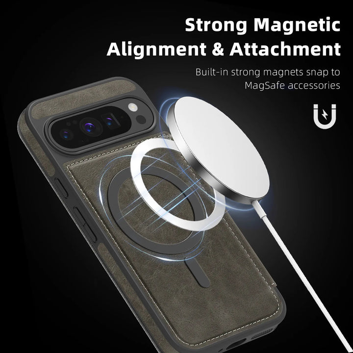 MagSafe Leather Wallet Case