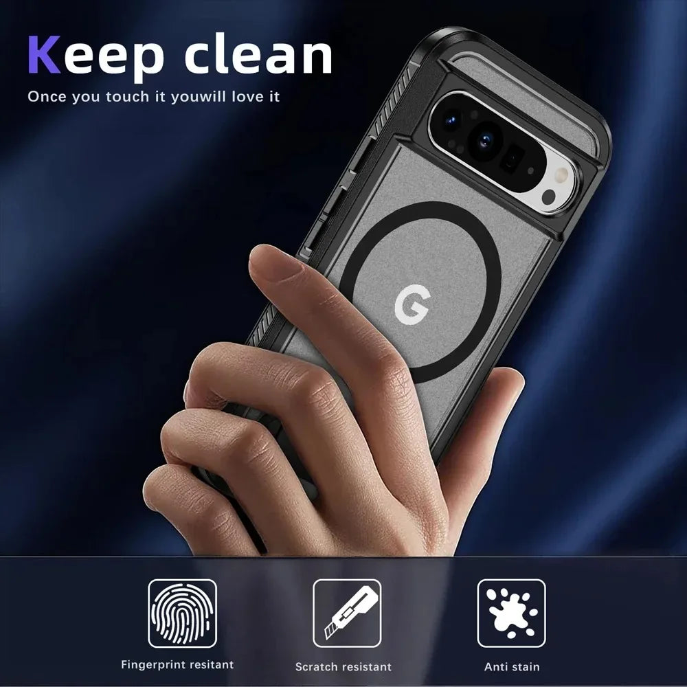 Heavy Duty Magnetic Kickstand Case