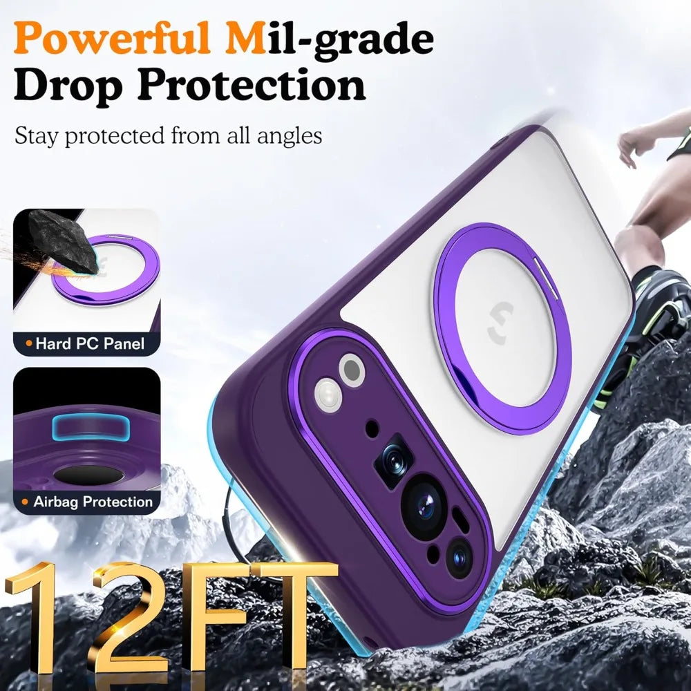 360°Magnetic Ring Stand Case