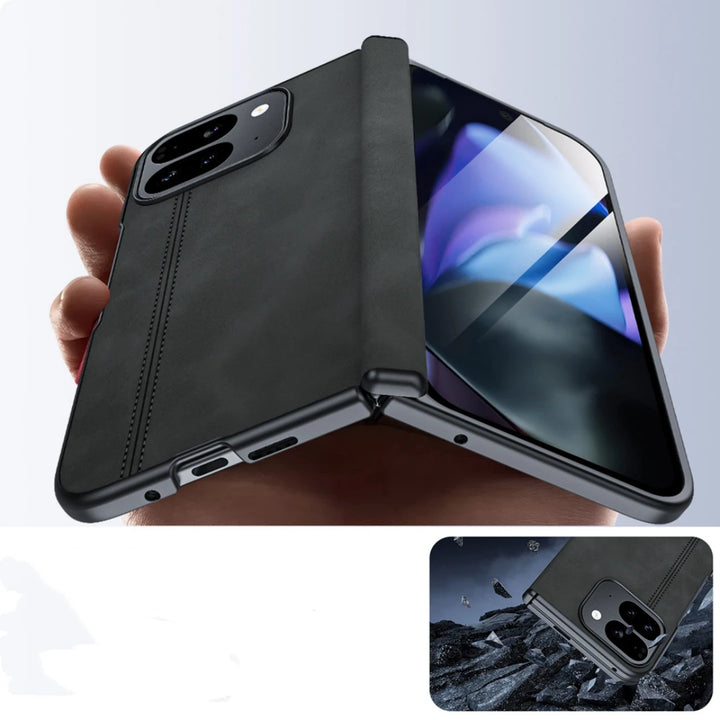 Full Protection Leather Case For Google Pixel 9 Pro Fold