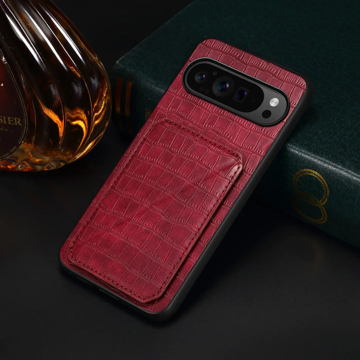 Vintage Leather Case with Bracket - The Pixel Store