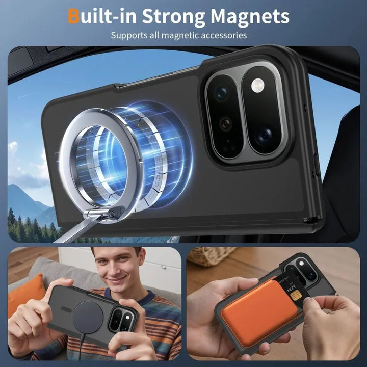 Matte Magnetic Armor Case For Pixel Fold Series